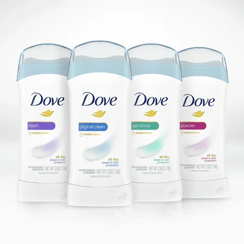Lăn khử mùi nữ Dove Advance Powder Dạng Sáp Dưỡng Ẩm Không Ố Vàng