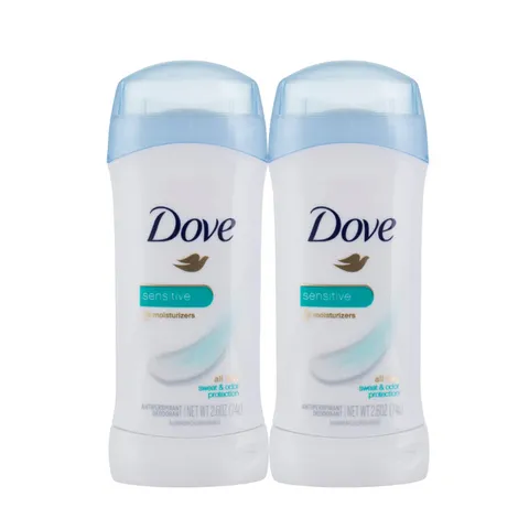 Lăn khử mùi nữ Dove Advance Sensitive Dạng Sáp Dưỡng Ẩm Không Ố Vàng