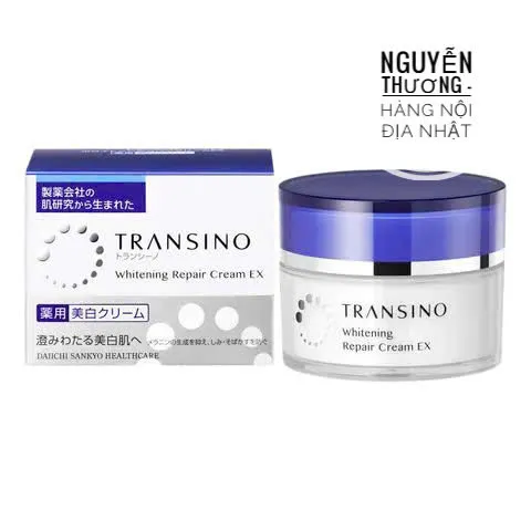 Kem Dưỡng Đêm Transino Whitening Repair Cream EX - Sáng Da, Giảm Thâm Nám, Phù Hợp Da Nhạy Cảm, Mỹ Phẩm Nội Địa Nhật Bản