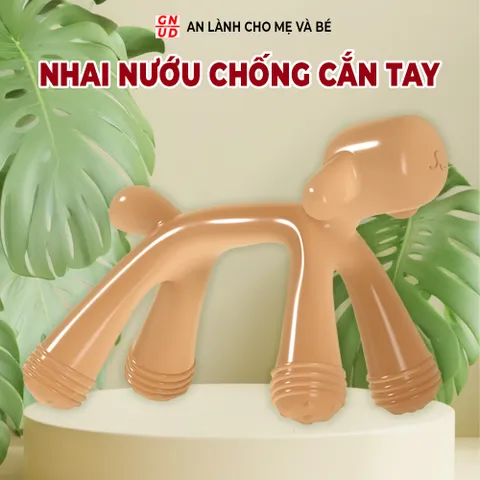 Gặm Nướu Silicon Cao Cấp Cho Bé Hình Con Chó Dễ Thương