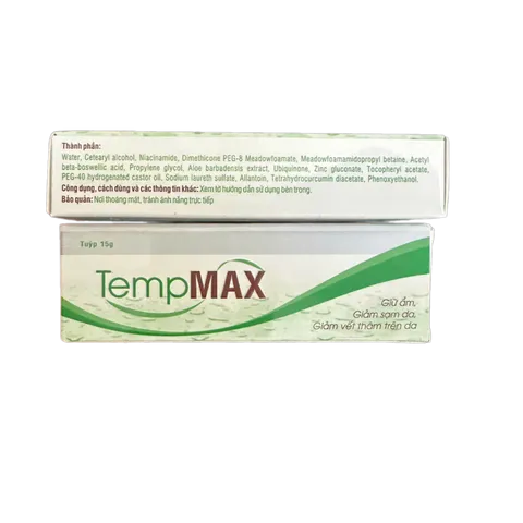 Kem Dưỡng Ẩm Tempmax GSV - Giảm Thâm Mụn, Dưỡng Sáng Da, Làm Mịn Da - 15g