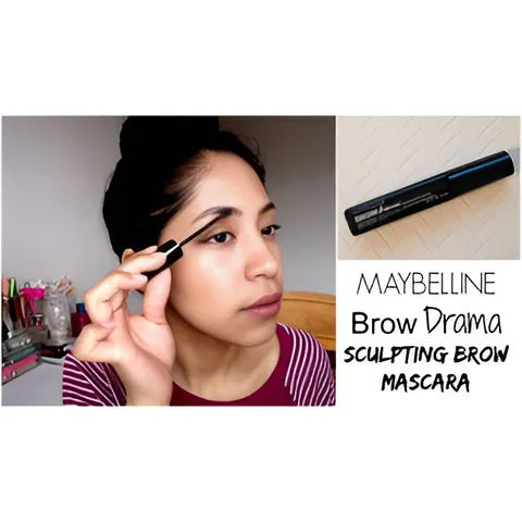 Chuốt Chân Mày Maybelline Brow Drama 265 Auburn 7ml - Mascara Định Hình Lông Mày Tự Nhiên, Độ Bền 12 Giờ