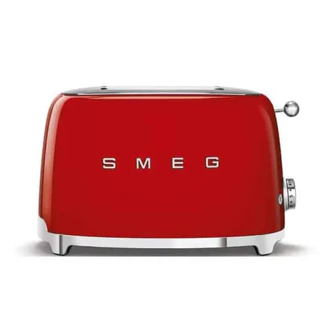 Máy Nướng Bánh Mỳ SMEG TSF01 - Toaster Đẹp Mắt với Chức Năng Đa Dạng, Khay Inox Tháo Rời, Phù Hợp Mọi Kích Thước Bánh Mỳ