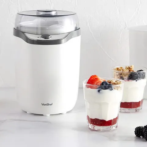 Máy Làm Sữa Chua Hy Lạp Vonshef 1.8L - Tự Động, Tiết Kiệm Năng Lượng, Dễ Sử Dụng - Lựa Chọn Hoàn Hảo Cho Gia Đình Bạn