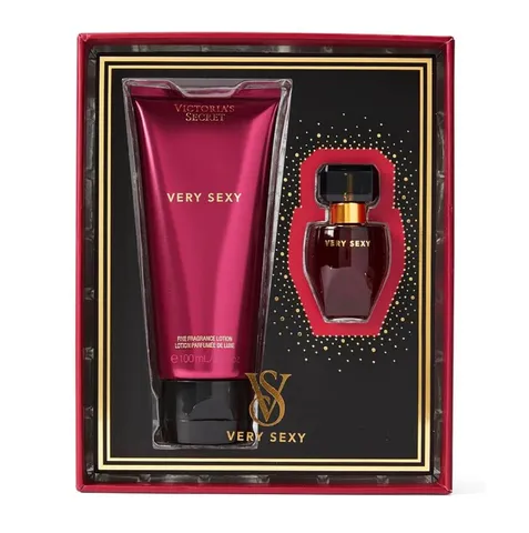 Set dưỡng thể, nước hoa Victoria’s Secret Very Sexy Fragrance Lotion & EDP Mini ( DT 50ML+NH 7.5ML)