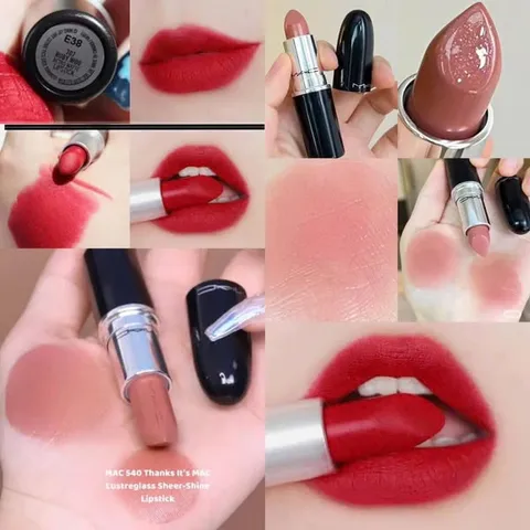 Set Son MAC Star Status: 707 RuBy Woo + 540 Thanks