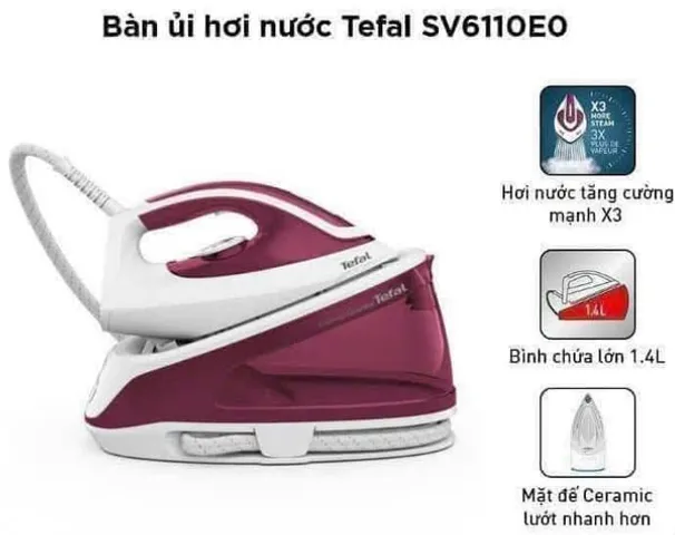 Bàn là hơi nước Tefal SV6110E0