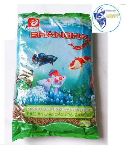 Thức Ăn Cá Cảnh Shanghai Dạng Viên 500g - Cám Dinh Dưỡng Cao, Thích Hợp Cho Mọi Loại Cá Cảnh, Giá Tốt, Xuất Xứ Việt Nam