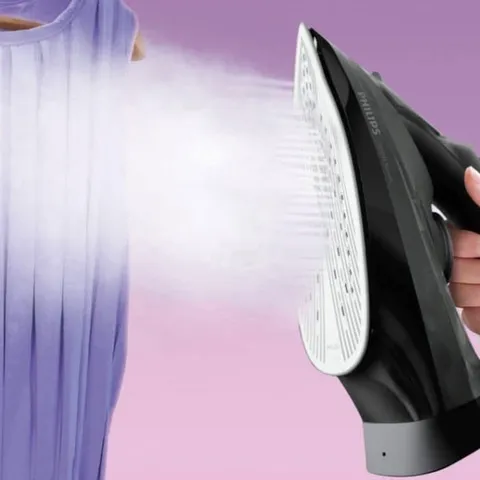 Bàn ủi hơi nước Philips DST5040/80 - Công suất 2600W, Chống dính, Hơi phun ngang, Thiết kế Ergonomic, Phù hợp với mọi loại vải