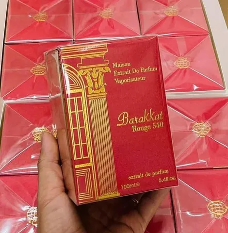 Nước Hoa Barakkat Rouge 540 100ml - Nước hoa cao cấp Dubai, hương thơm quyến rũ, sang trọng, lưu hương dài lâu