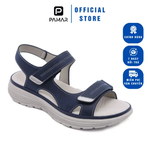 Giày Sandal Nữ Siketu Siêu Nhẹ Quai Ngang Khóa Dán Tiện Lợi Đế Gót 3CM - Phong Cách Khỏe Khoắn Thoải Mái Cho Các Cô Gái
