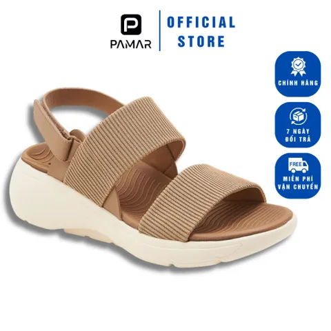 Sandal Nữ Quai Ngang Hãng Siketu 2024 - Thể Thao, Đế Bằng 5Cm, Phong Cách Sang Trọng, Nhiều Màu Đen, Xanh, Kaki