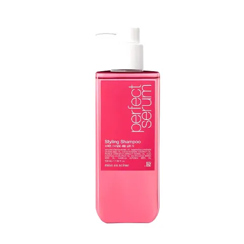 Dầu Gội Mise En Scene Perfect Serum Styling 530ml - Dưỡng Tóc Suôn Mượt, Tạo Kiểu Hoàn Hảo với 7 Loại Tinh Dầu Cao Cấp