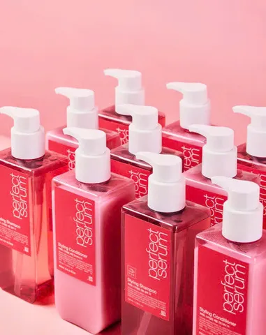 Dầu Gội Mise En Scene Perfect Serum Styling 530ml - Dưỡng Tóc Suôn Mượt, Tạo Kiểu Hoàn Hảo với 7 Loại Tinh Dầu Cao Cấp
