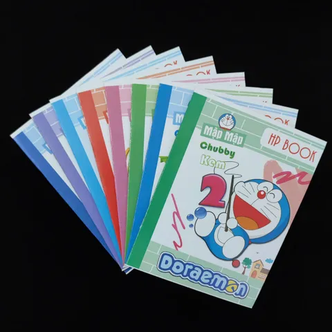 Tập Vở Học Sinh Kẻ Ngang 200 Trang - 52gsm Mỏng, Giấy Mịn, Lốc 5 Quyển - Dành Cho Học Tập và Làm Nháp