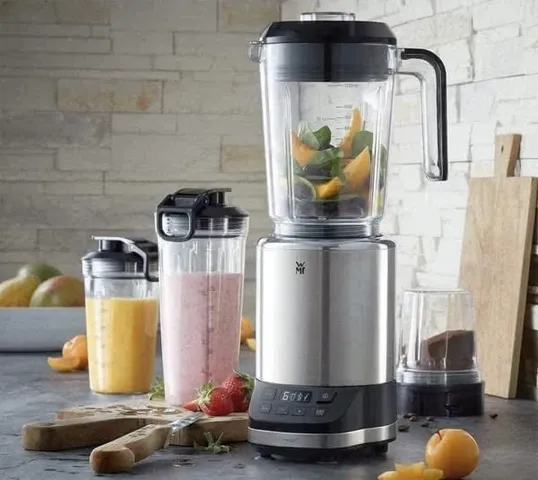 Máy Xay Đa Năng WMF Pro 1200W - Blender Chuyên Dụng, Kèm 2 Bình Sinh Tố và Hộp Đựng Thực Phẩm - Thương Hiệu Đức, Bền Bỉ, Êm Ái