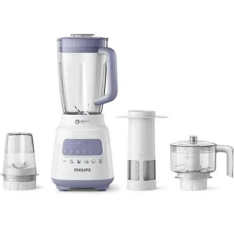 Máy Xay Sinh Tố Philips HR2223/00 - Công Suất 700W, Thiết Kế Hiện Đại, 5 Chế Độ Xay, Chất Liệu Nhựa Cao Cấp, Dung Tích 2 Lít