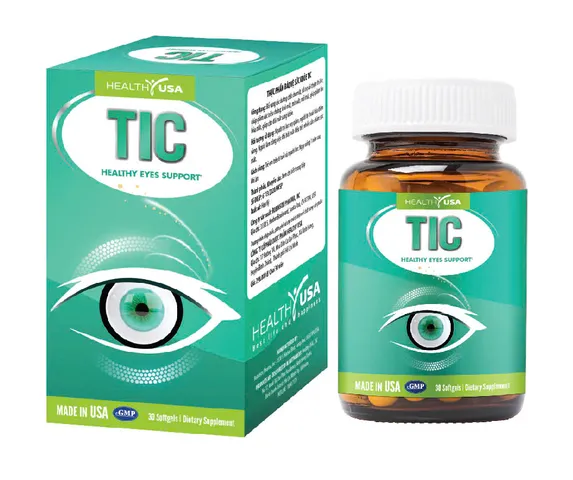 Viên uống Bổ Mắt, Mắt Sáng Khỏe Tic, nhập khẩu Mỹ