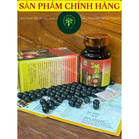 Viên uống Đỗ Trọng Phong Thấp Linh 60 viên - Hỗ trợ xương khớp, giảm đau thần kinh tọa và thắt lưng hiệu quả