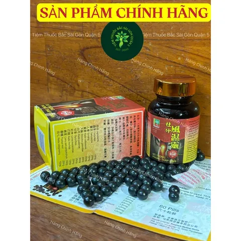Viên uống Đỗ Trọng Phong Thấp Linh 60 viên - Hỗ trợ xương khớp, giảm đau thần kinh tọa và thắt lưng hiệu quả