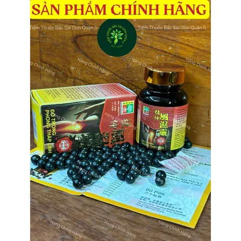 Viên uống Đỗ Trọng Phong Thấp Linh 60 viên - Hỗ trợ xương khớp, giảm đau thần kinh tọa và thắt lưng hiệu quả