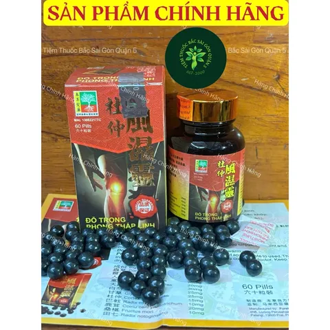 Viên uống Đỗ Trọng Phong Thấp Linh 60 viên - Hỗ trợ xương khớp, giảm đau thần kinh tọa và thắt lưng hiệu quả