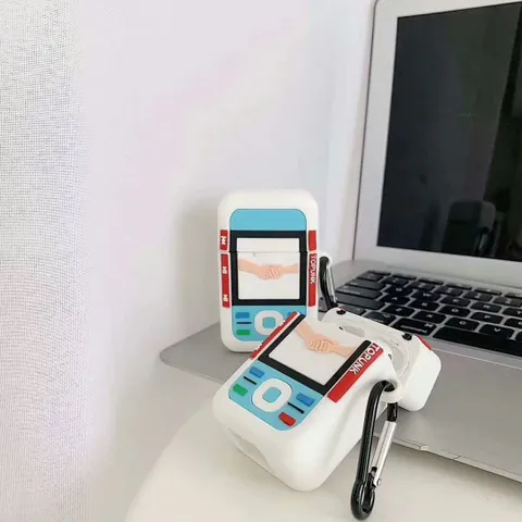 Vỏ Bọc Silicon Dẻo Cute Cho AirPods 1 2 - Case Tai Nghe Airpods Bảo Vệ Điện Thoại Nokia