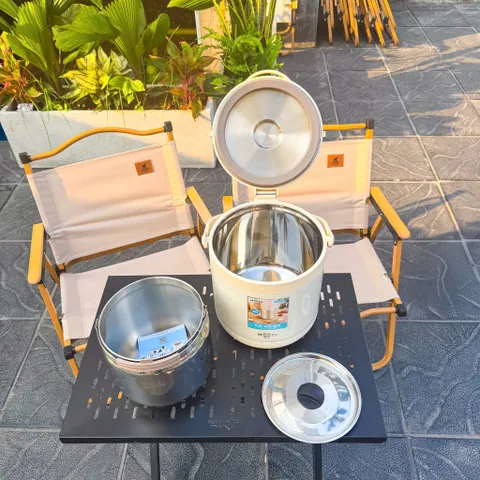 Nồi Ủ Chân Không Haatz CIM600 (Model 2025) inox 304 Dung Tích 4.5L, Giữ Ấm 6h, Bảo Hành 2 Năm