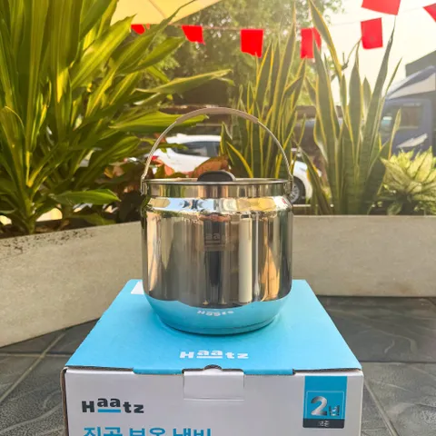 Nồi Ủ Chân Không Haatz CIM600 (Model 2025) inox 304 Dung Tích 4.5L, Giữ Ấm 6h, Bảo Hành 2 Năm