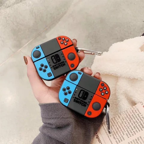 Vỏ Bọc Silicon AirPods 1 2 PRO Máy Game Xanh Đỏ - Phụ Kiện Tai Nghe Cao Cấp, Thiết Kế Đẹp, Bảo Vệ Tối Ưu