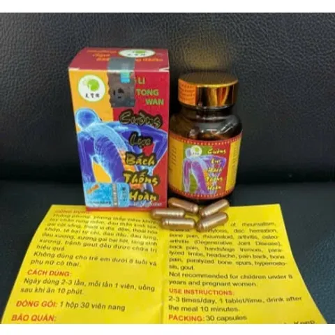 Cường Lực Bách Thống Hoàn - Viên Uống Hỗ Trợ Xương Khớp, Giảm Đau, 30 Viên - Giải Pháp Cho Đau Nhức Viêm Khớp