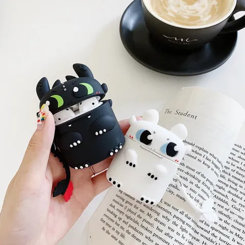 Vỏ Bọc AirPods 1 2 Pro Silicon Dẻo Rồng Fury - Phụ Kiện Tai Nghe Không Dây Chất Lượng Cao
