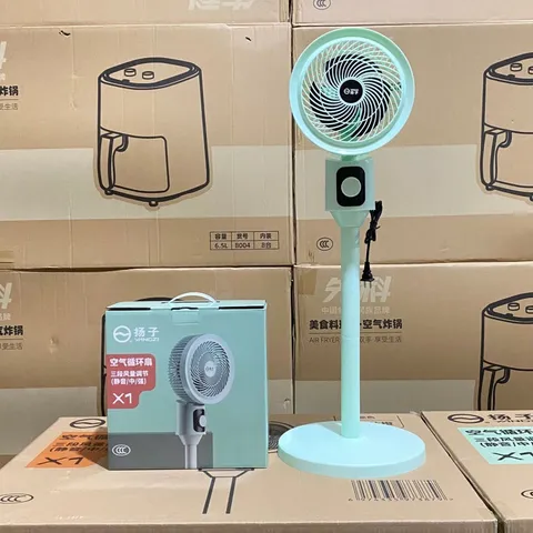 Quạt Lưu Thông Không Khí Yangzi X1 Cao Cấp - Thiết Kế Hiện Đại, Tiết Kiệm Điện, 3 Tốc Độ Gió, Phù Hợp Với Phòng Ngủ, Văn Phòng