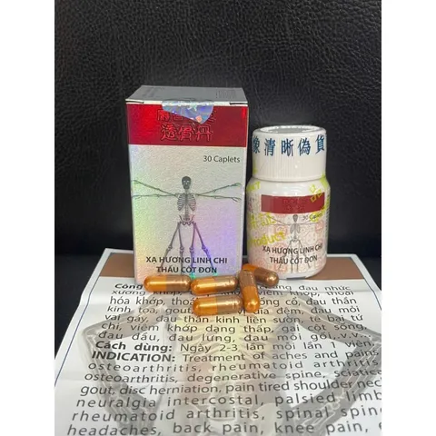 Xạ Hương Linh Chi Thấu Cốt Đơn Xương Khớp 30 Viên