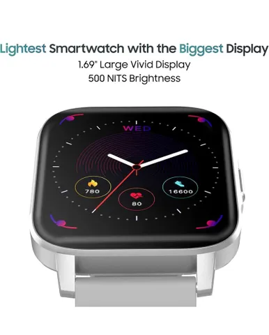 Đồng hồ thông minh TAGG Verve NEO - Màn hình 1.69 inch, 60 chế độ thể thao, IPX68, kết nối Bluetooth cho Android & iOS
