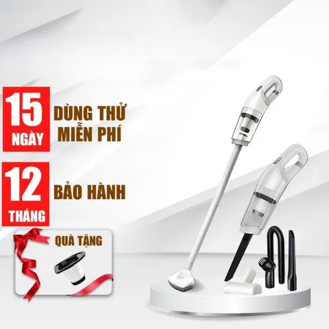 Máy Hút Bụi Cầm Tay Không Dây Amazon Basics MX-113 Pro - Lực Hút 16000 Pa, Pin 4000 mAh, Tiện Dụng Cho Gia Đình