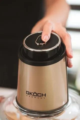 Máy Xay Thịt GKÖCH 500W & 350W - Xay Nhanh Siêu Tốc, Đa Năng, Lưỡi Dao Thép Không Gỉ, Cối Thủy Tinh 2L, An Toàn Đảm Bảo