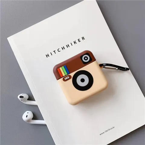 Vỏ Bọc AirPods 1 2 Silicon Dẻo Instagram - Phụ Kiện Tai Nghe AirPods Chất Lượng, Bảo Vệ và Thời Trang