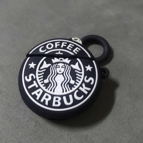 Vỏ Bọc Silicon Dẻo cho AirPods 1 2 STARBUCK TRÒN - Bao Bảo Vệ Hộp Sạc Tai Nghe Chất Lượng Cao
