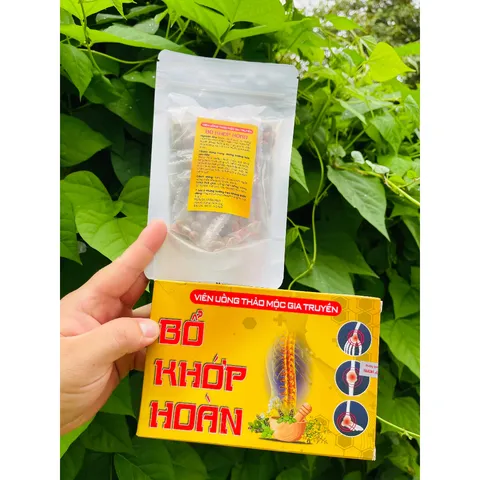 Viên Uống Bổ Khớp Hoàn - Hỗ Trợ Đau Nhức Xương Khớp, Viêm Khớp Dạng Thấp, Với Thành Phần Thiên Nhiên, Hỗ Trợ Khớp Sức Khỏe