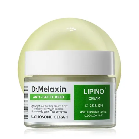 Kem Dưỡng Da Dr.Melaxin Lipino Ngăn Ngừa Mụn 50ml - Kem Chống Mụn Kiểm Soát Bã Nhờn, Dưỡng Ẩm Hiệu Quả