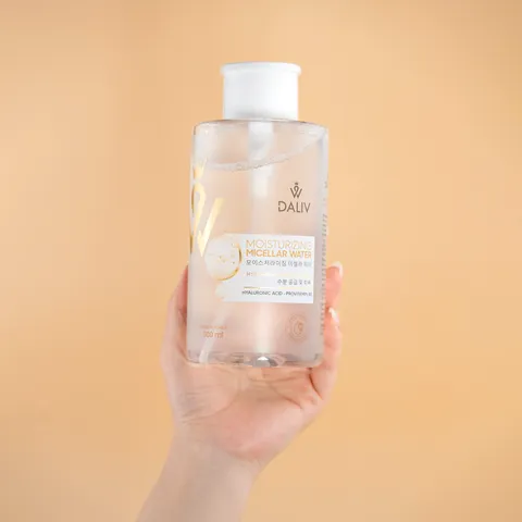 Nước Tẩy Trang Daliv Hàn Quốc 500ML - Dưỡng Ẩm Da, Làm Sạch Hiệu Quả, Phù Hợp Mọi Loại Da, Không Kích Ứng