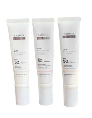 Kem Chống Nắng Vật Lý Biomeek Tone-up 30ml - Kem Chống Nắng Hàn Quốc Toned Skin, Chống UVA UVB, Hỗ Trợ Làm Dịu Da