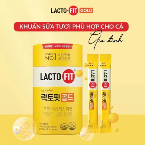Men vi sinh Lacto Fit Gold Korea 50 gói