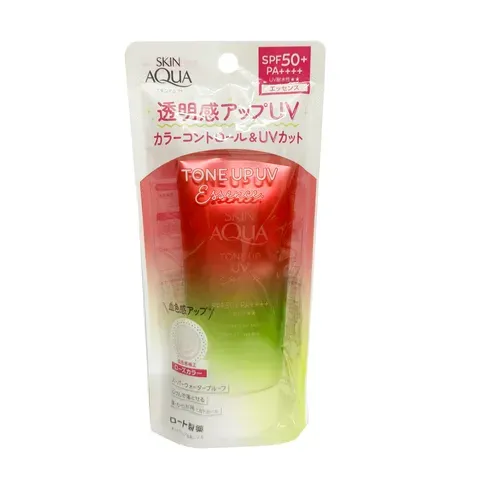 [Chính Hãng] Kem chống nắng Sunplay Skin Aqua Tone Up UV Essence Happiness Aura Rose Color 225764