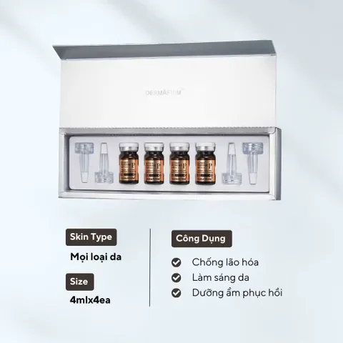 Serum Tế Bào Gốc Exosome Elysee 4ml - Chống Nhăn, Cải Thiện Độ Đàn Hồi Da, Giảm Quầng Thâm, Bọng Mắt Hàn Quốc