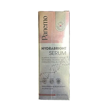 Serum Dưỡng Ẩm Panemo Hydrabright 30ml - Giúp Trắng Sáng Da, Làm Mờ Nếp Nhăn, Ngăn Ngừa Lão Hóa Da