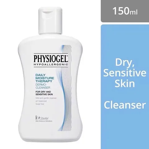 Sữa Rửa Mặt Dịu Nhẹ Physiogel Daily Moisture Therapy 150ml - Dành Cho Da Khô, Nhạy Cảm, Dưỡng Ẩm Hiệu Quả