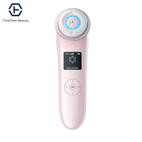 Máy Massage Mặt Nâng Cơ Trẻ Hoá Da 9 in 1 NanoTime F82E - Công Nghệ Nano Photon RF, EMS, Sóng Siêu Âm Chăm Sóc Da Chuyên Nghiệp