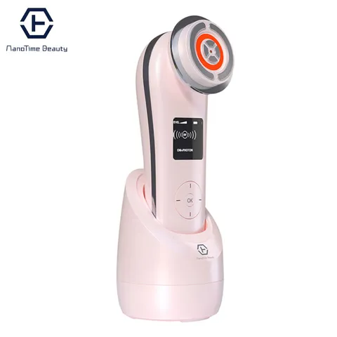 Máy Massage Mặt Nâng Cơ Trẻ Hoá Da 9 in 1 NanoTime F82E - Công Nghệ Nano Photon RF, EMS, Sóng Siêu Âm Chăm Sóc Da Chuyên Nghiệp